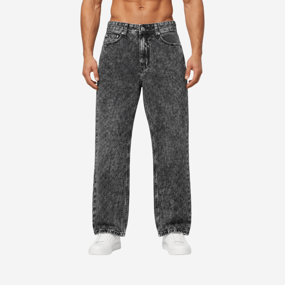 Jeans Grey Fondo Largo
