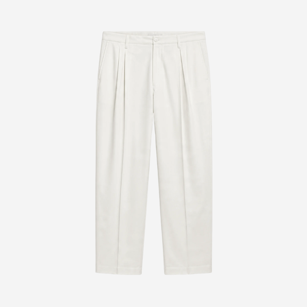 Pantalone Doppia Pences Fondo Largo