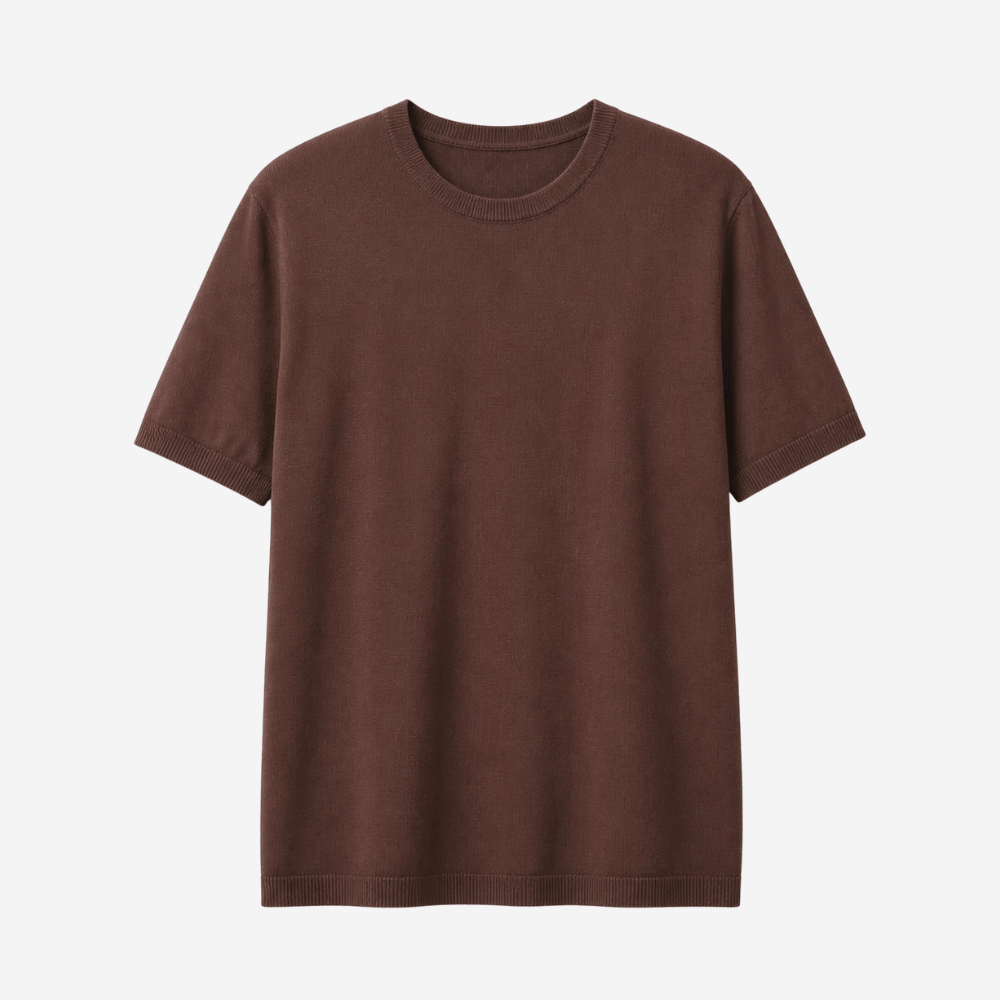 T-Shirt in Filo di Scozia