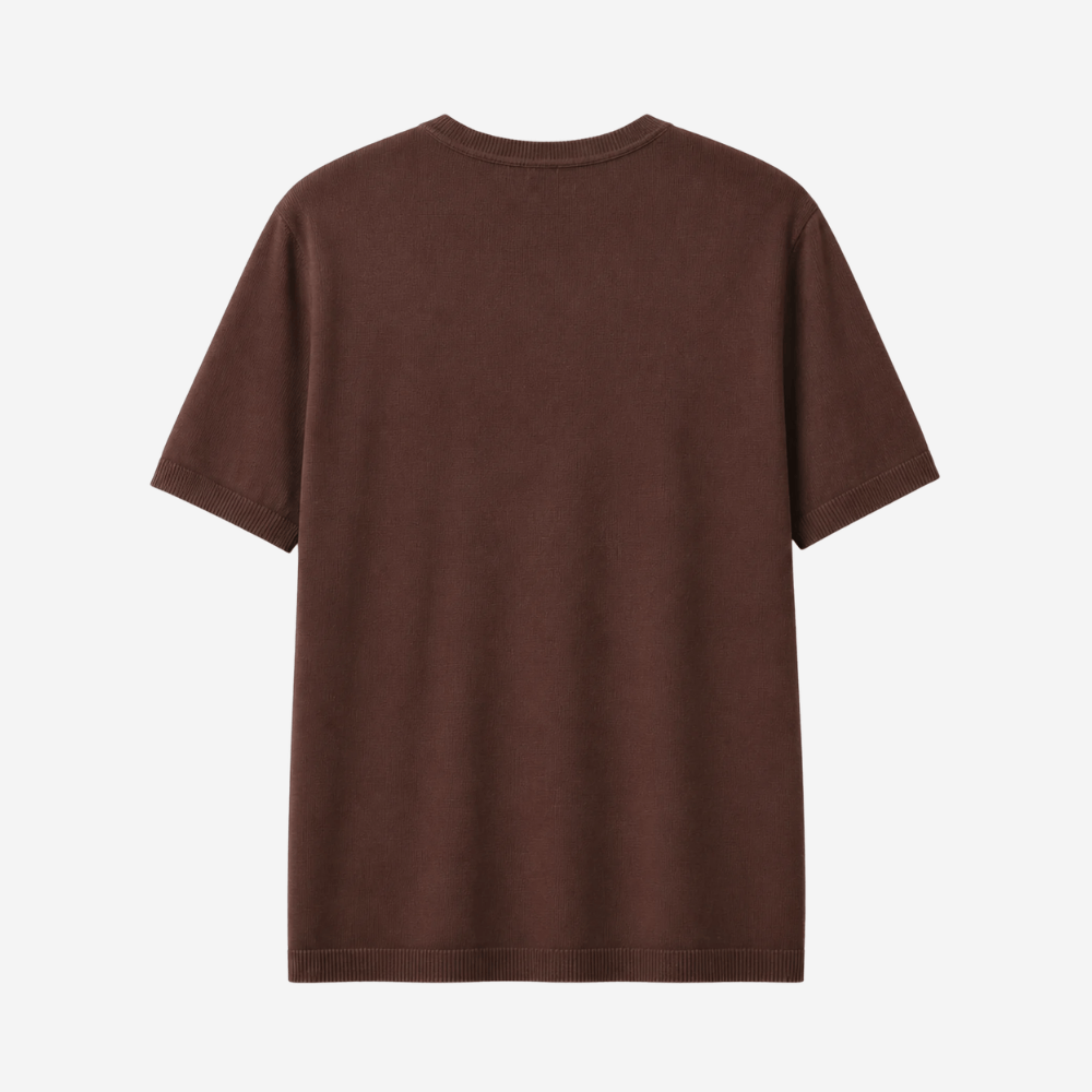 T-Shirt in Filo di Scozia