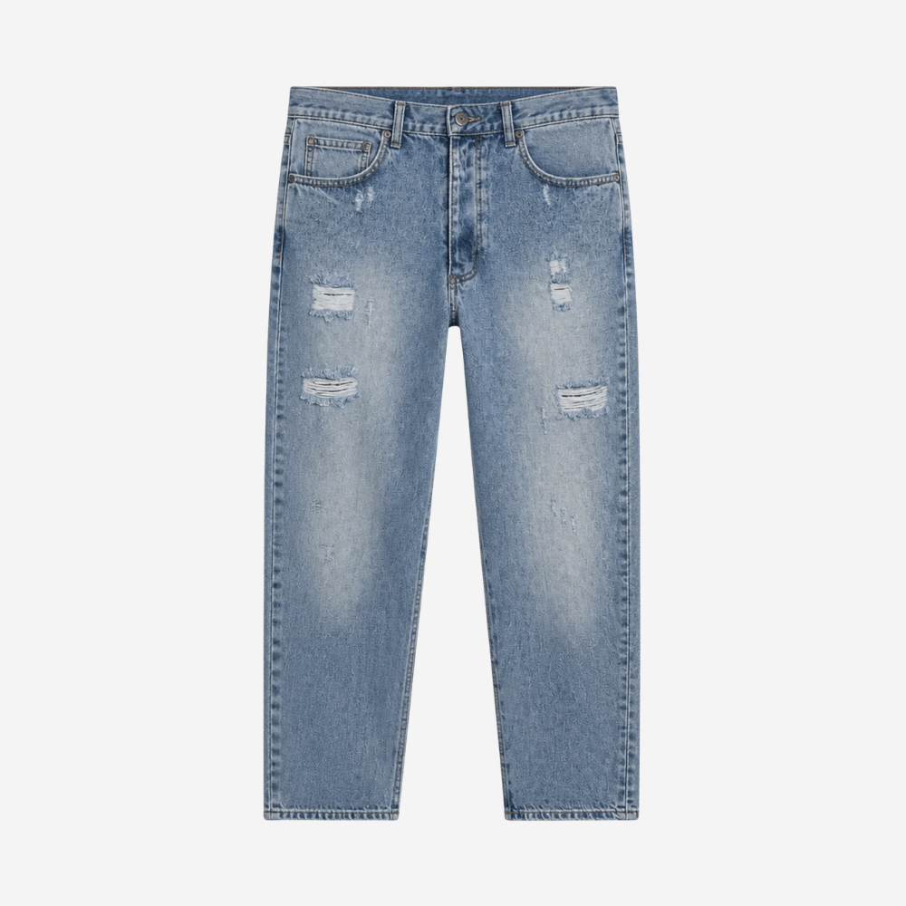Jeans Con Strappi