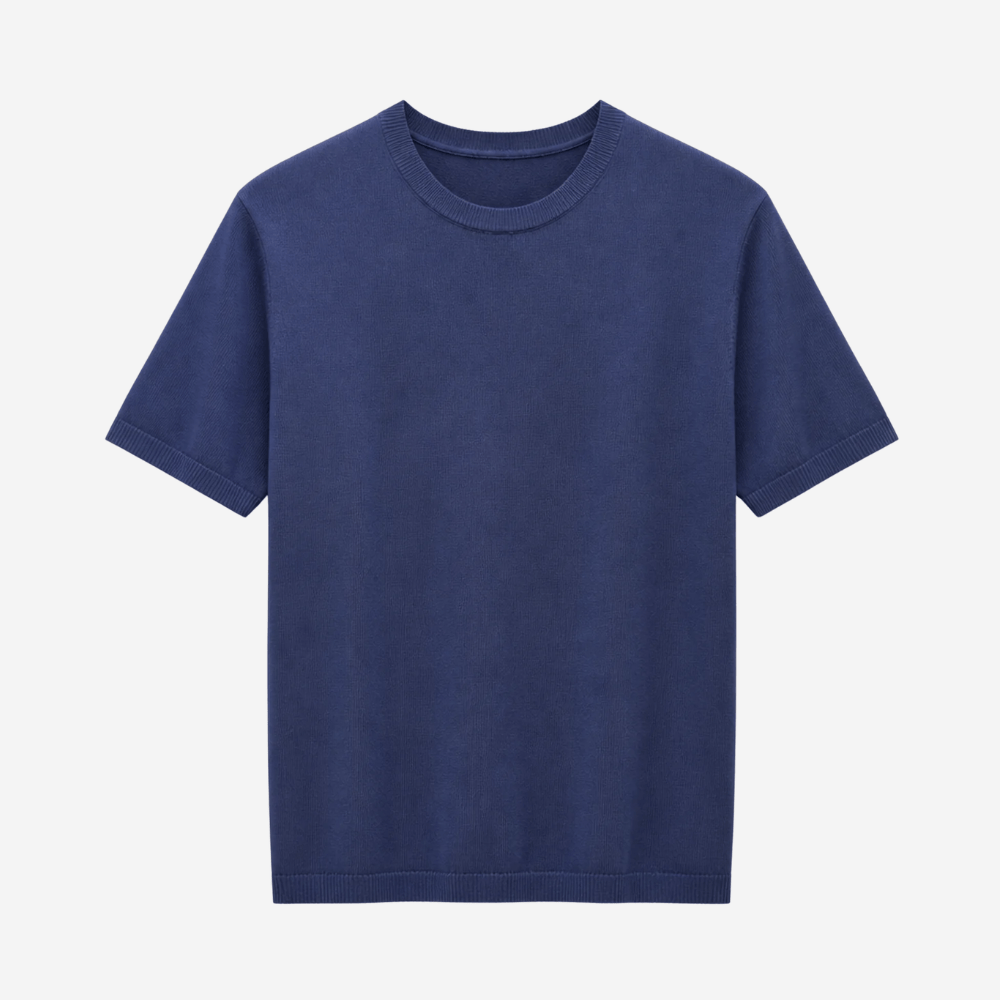 T-Shirt in Filo di Scozia