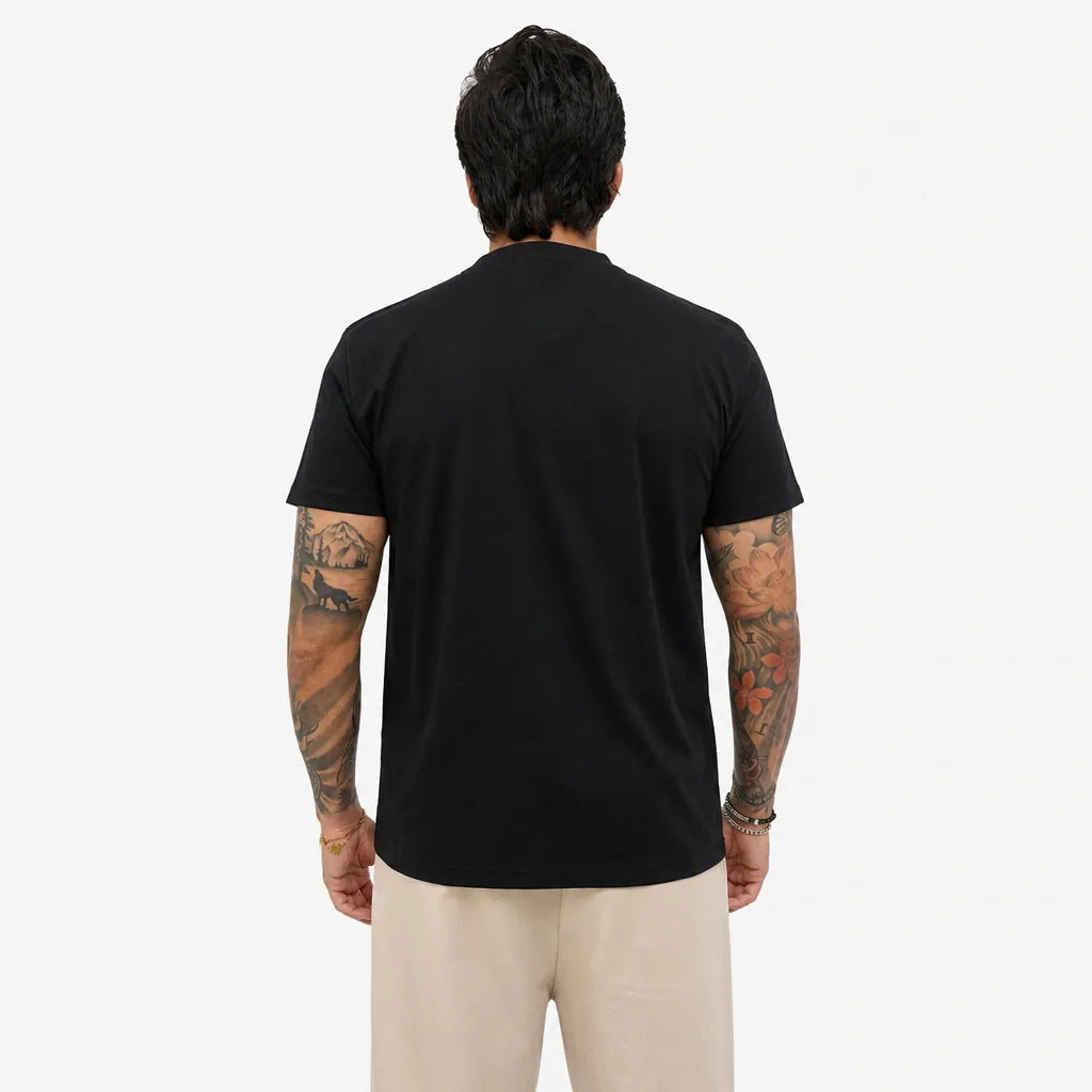 T-shirt Filo di Scozia - THS-Nero - retro