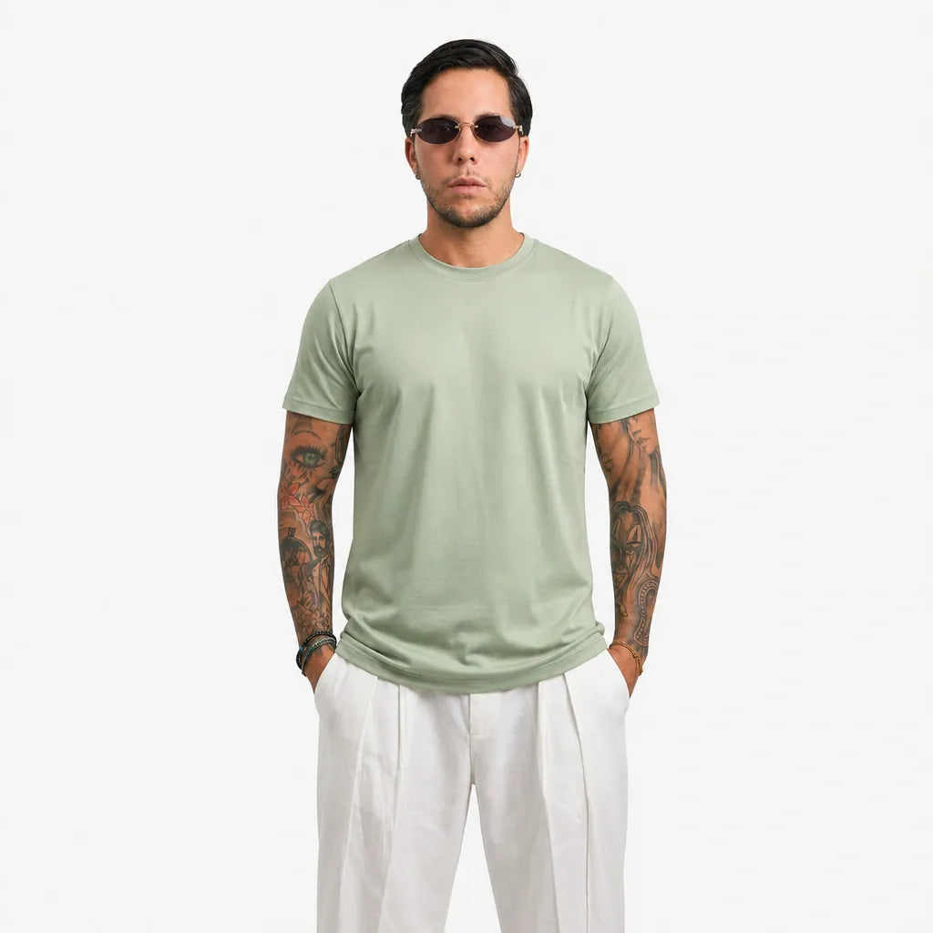 T-shirt Modal - TSF100-Verde - front