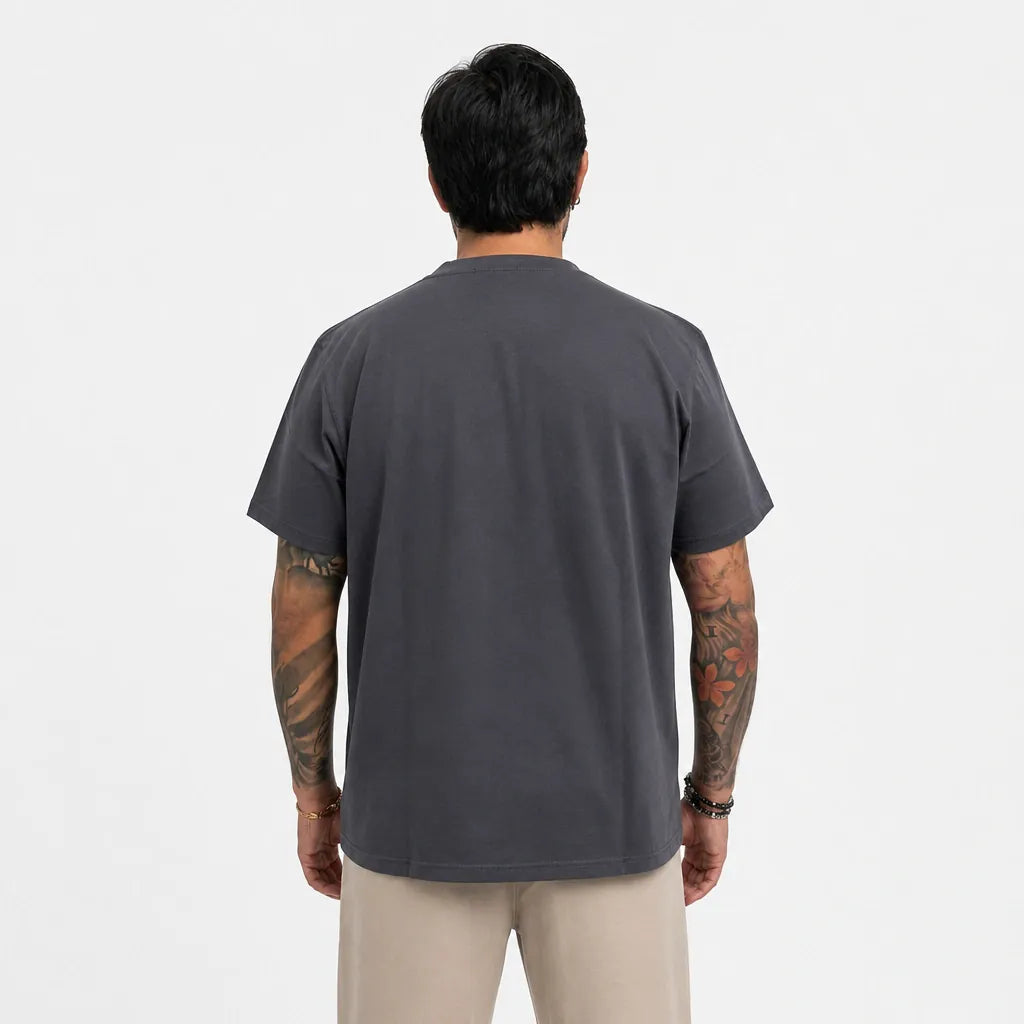 T-shirt Filo di Scozia - THS-Grigio - retro