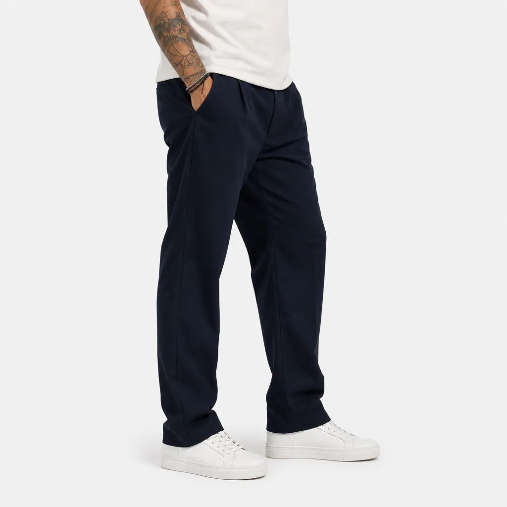Pantalone Con Pences - ZP253-Blue - feature 2