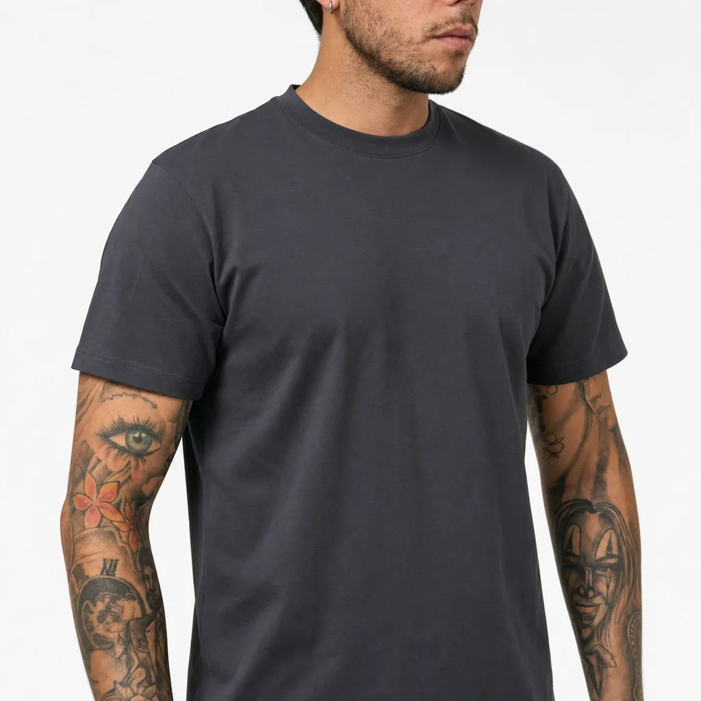 T-shirt Filo di Scozia - THS-Grigio - feature 1