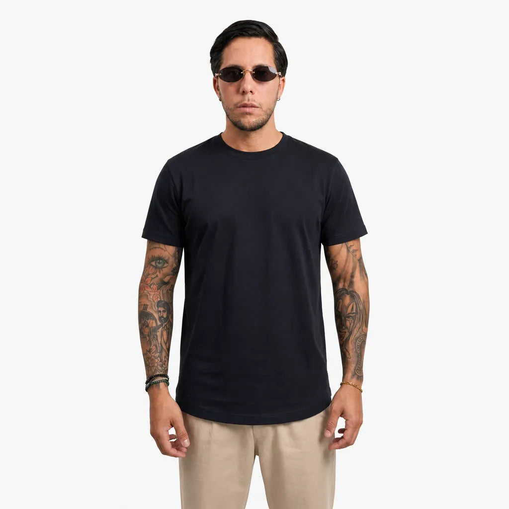 T-shirt Filo di Scozia - THS-Blue - front
