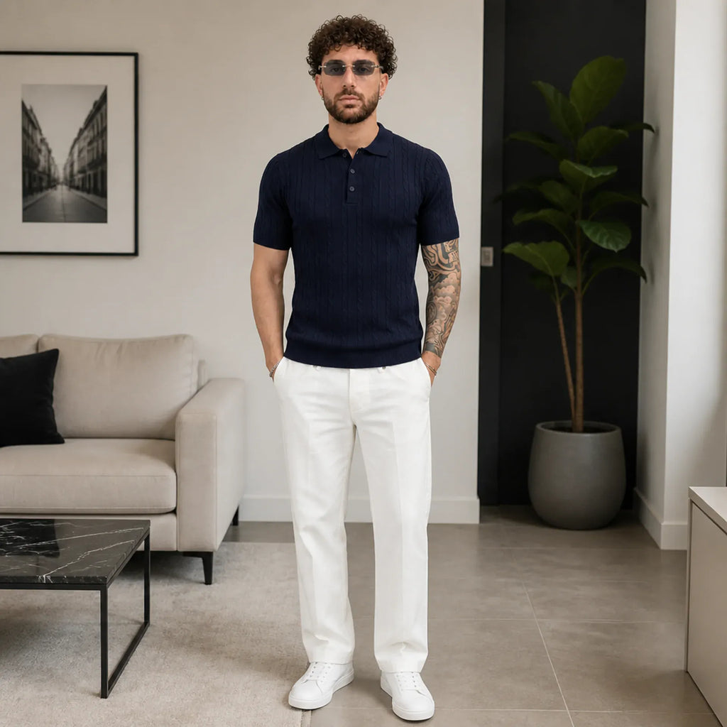 Polo Uomo Valencia In Filo